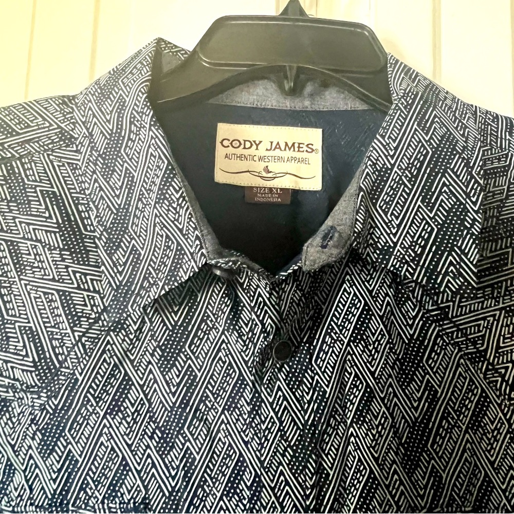 Cody James Western Dress Shirt- XL